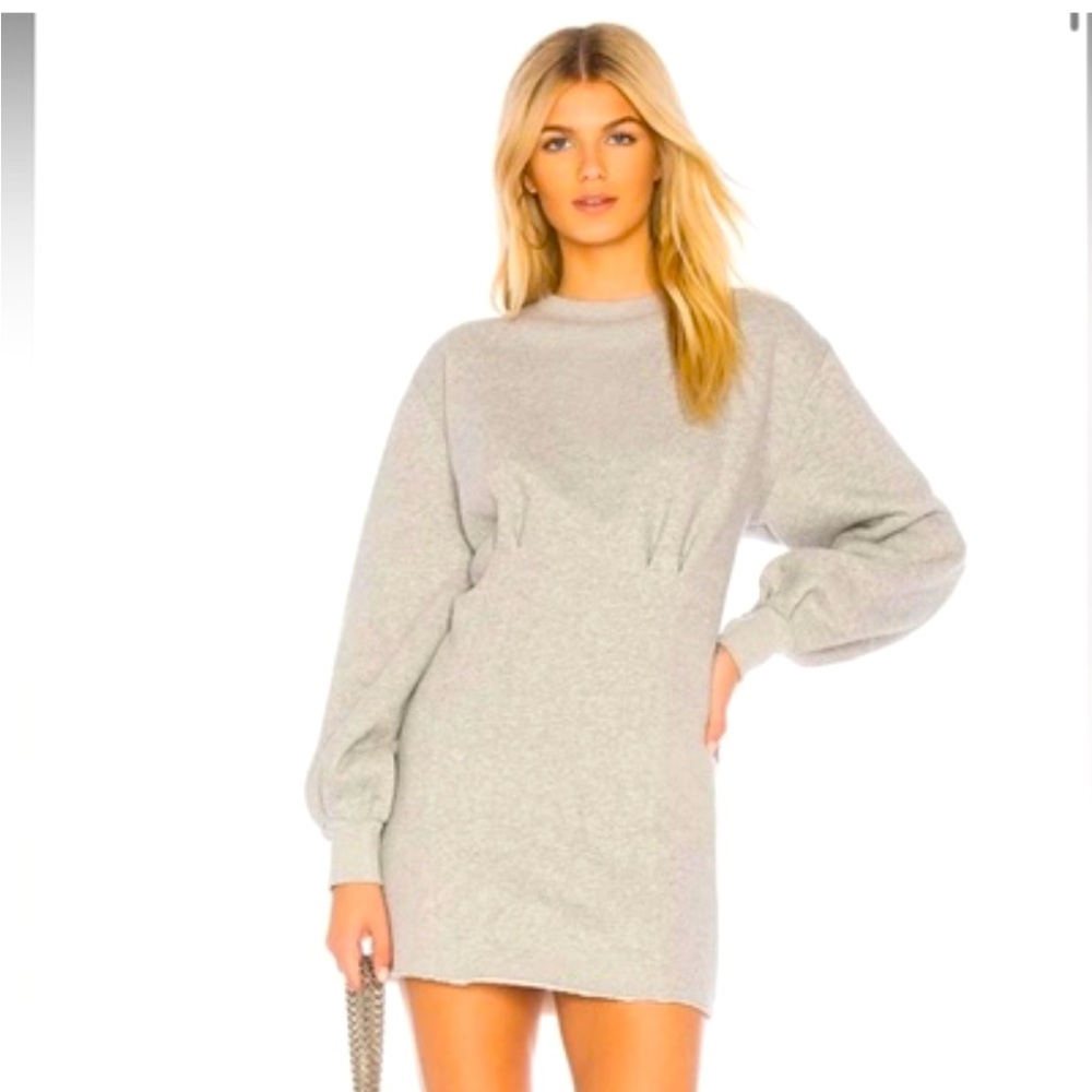 L’Academie Los Angeles Margot Fleece Dress from Revolve